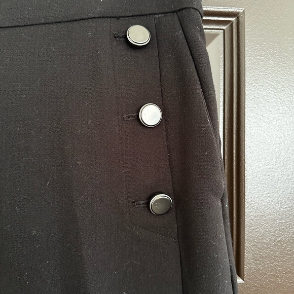 BLACKK ZARA SAILOR STYLE WIDE LEG TROUSERS S - Picture 3 of 6